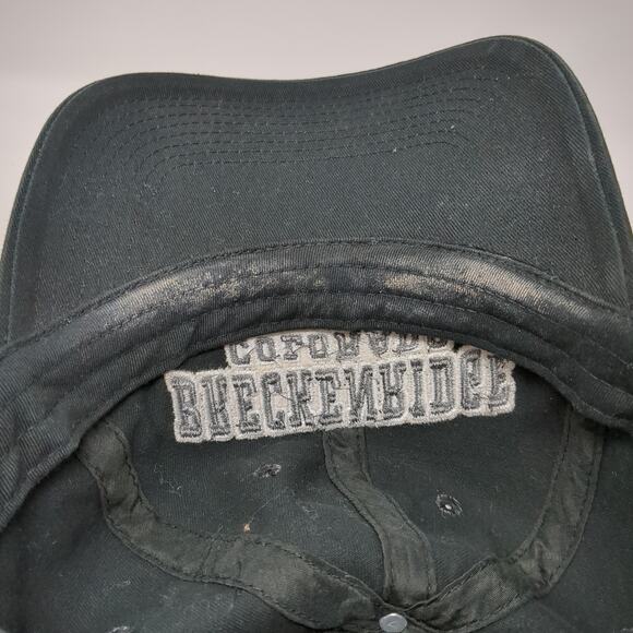 Breckenridge Colorado Slideback Baseball Cap Black One Size Shirt Off My Back - Picture 8 of 9
